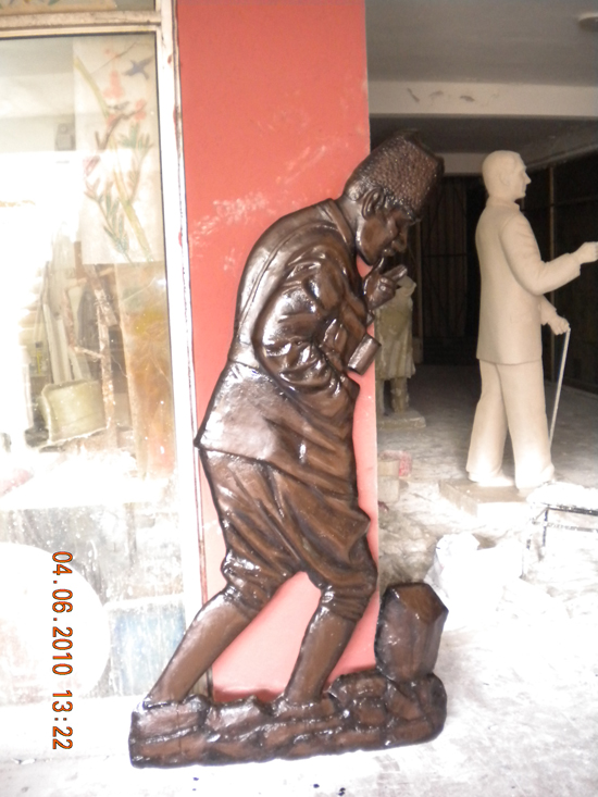 Atatürk Kocatepe'de - Rölyef